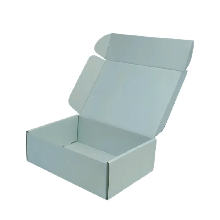 Custom Color Kraft Mailer Box Logo Luxury Ecommerce Packaging Easy Folding Print Corrugated Packaging Mailers Manufactured Paper