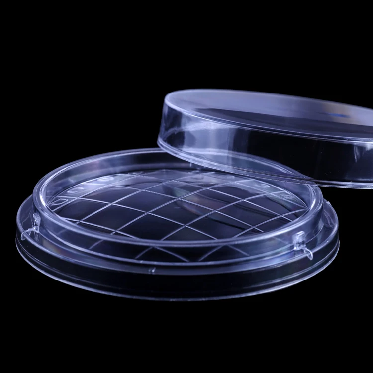 Wholesale Contact 65mm flat petri dish with grid disposable sterile plastic  65*15mm petri dish with lid accurate colony counts From m.alibaba.com