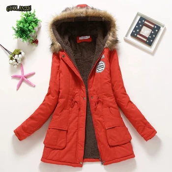 High Quality Faux Fur Coats For Women New Parkas Woman Winter Coat Thicken Cotton Jacket Women's Outwear Thick Overcoat