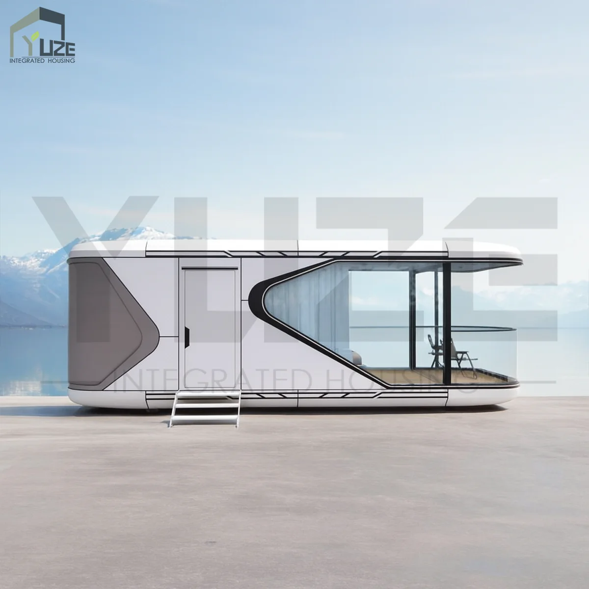 Smart Design Modern Space Capsule Prefab Villa House Capsule House to Saudi Arabia