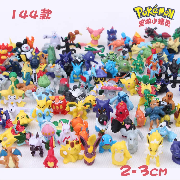 144 pcs pokemon