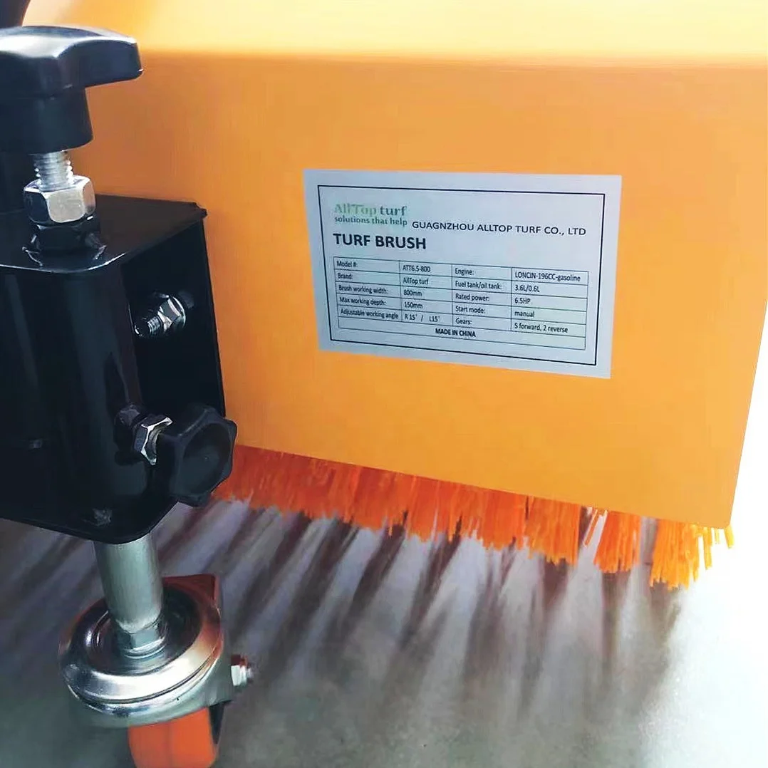 ALLTOP TURF Turf Brush Artificial Grass Power Brush Sand Infill Brushing Machine for Artificial Grass Field