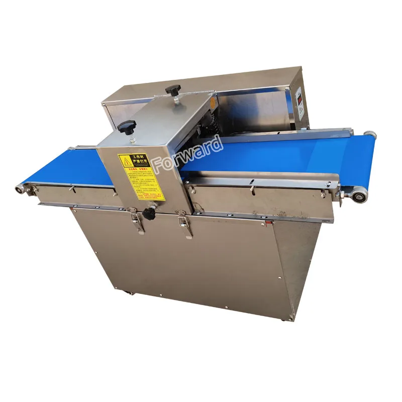 Automatic 40cm Belt Horizontal Portion Slicer Beef Skirt Steak Cutter Slicer Machine Bacon Slicer