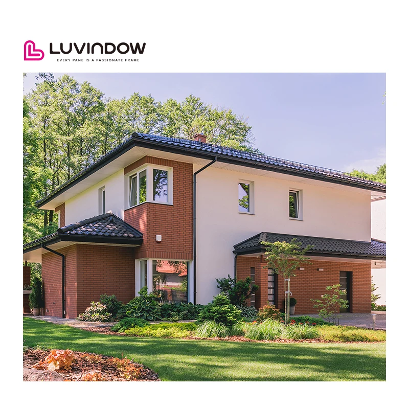 European Style Window Grill Design Tilt Turn Swing Windows Soundproof Double Glazing Graphic Design Solution for European Blinds