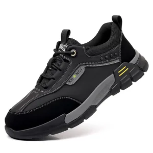 Autumn Mountain Climbing and Outdoor Hiking Workwear Men's Safety Shoes Fashionable and Casual Labor protection Work Shoes