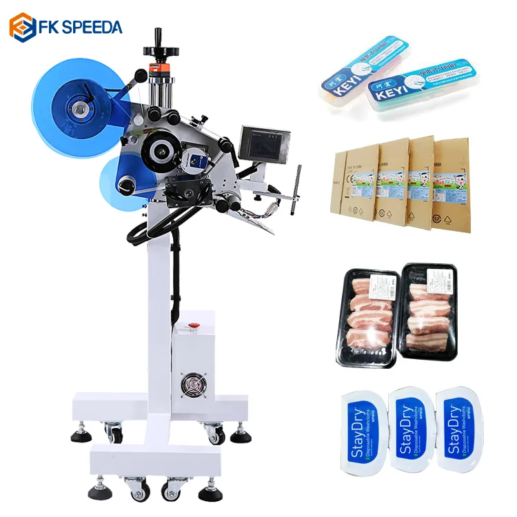 FK835 High Speed Automatic Flat Assembly Line Labeling Machine Desktop ...
