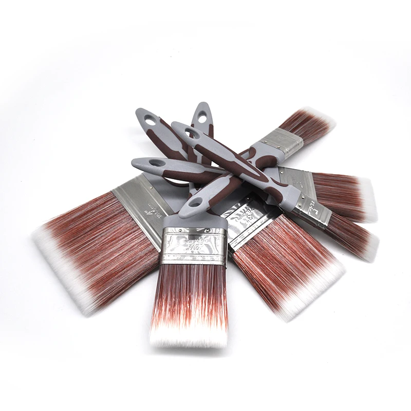 Msn Rubber Ergonomic Handle Paint Brush Suitable Long Working Painting