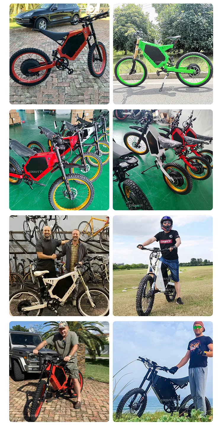 2022 Powerful e bike 12000w electric bike bicycle sur ron electric motorcycle with 72v 60ah large capacity lithium battery