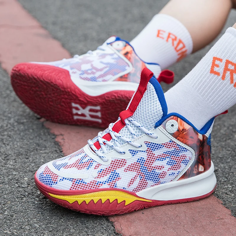 Бесплатная доставка, баскетбольные кроссовки для маленьких девочек, сетчатые, из искусственной кожи, с резиновой подошвой, дешевые детские кроссовки, Баскетбольная обувь