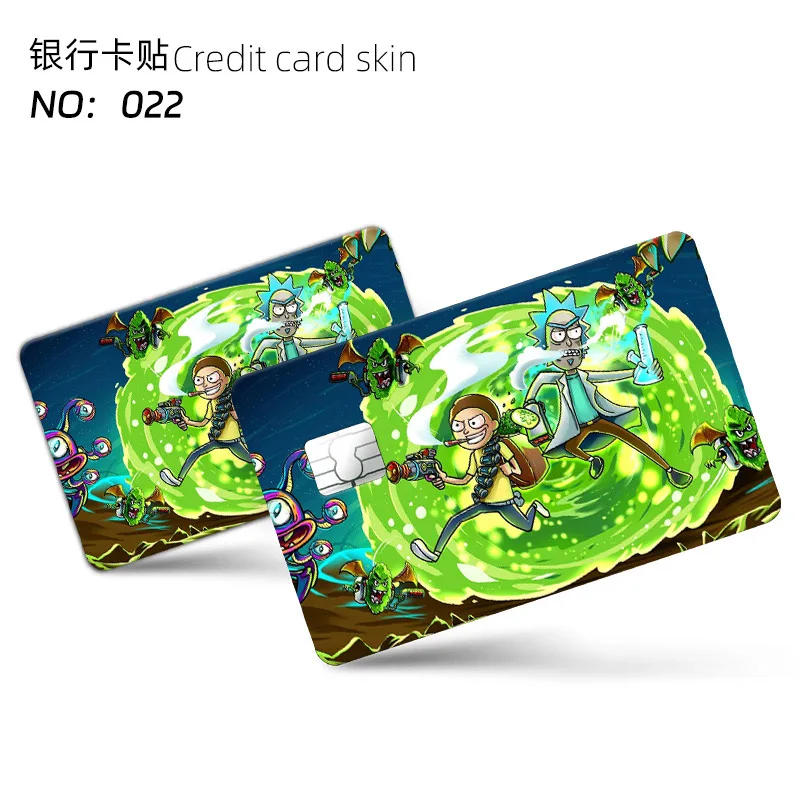 Debit Credit Card Sticker Custom Bank Card Brand Logo Printing Packaging Label