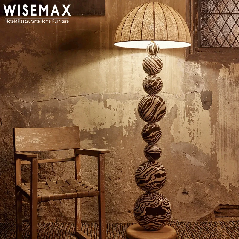 Floor Lamp Medieval Living Room Sofa Next To The Vertical Lamp  Retro Art Floor Lamp Led Lights