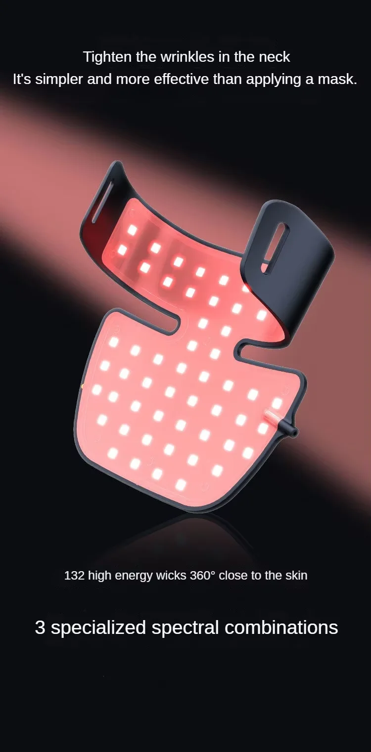 Led Light Therapy Silicone Face Mask For Skin Rejuvenation_voghion.com