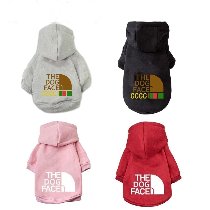 Xs9xl Custom Big Dog Clothes Luxury Winter Dog Clothing Pet Clothes Hoodies Jacket Wholesale