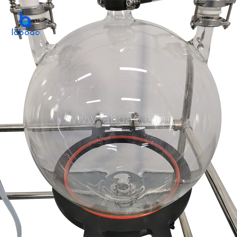 好評最安値 Laboaoラボ精製ガラス反応ケトル結晶化ガラス反応器100