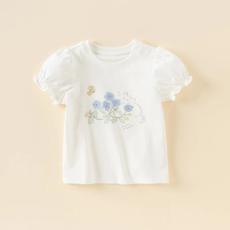 DB2251882 DAVE BELLA Crianças Kid Baby Top Atacado Verão Bonito