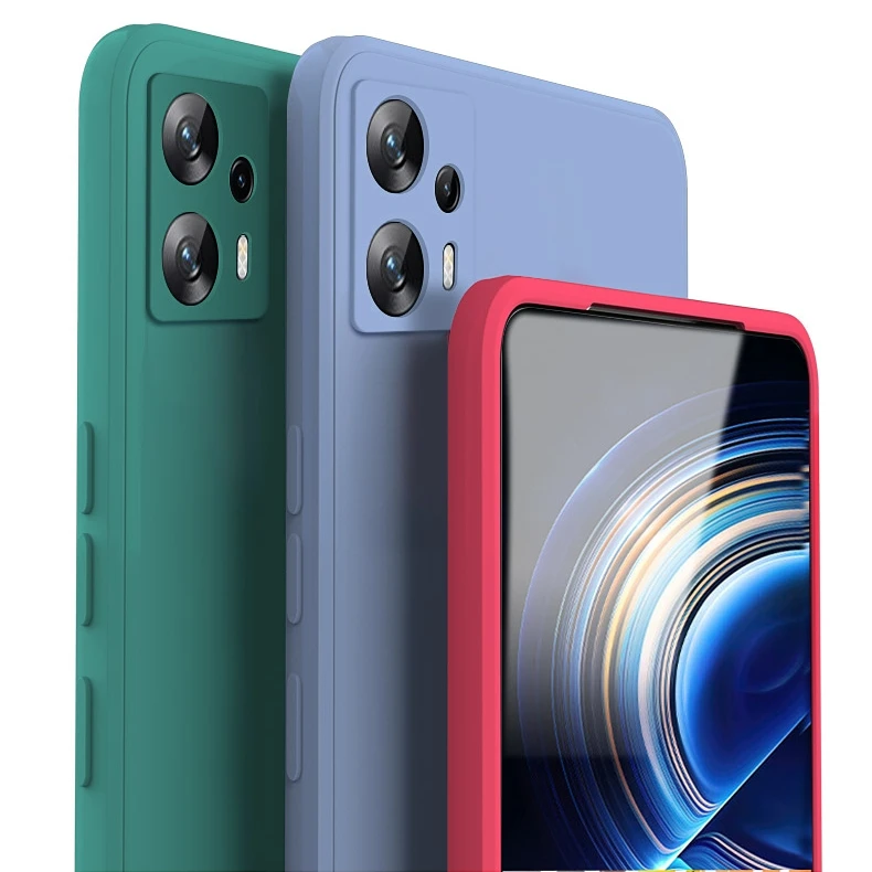 ATISIJIE Silicone Cover per XiaoMi POCO F4 GT,Ultra-Slim Stylish,Tutto Il Corpo Tocco Morbido setoso Antiurto AntiGraffio Protettiva Cover-Viola scuro