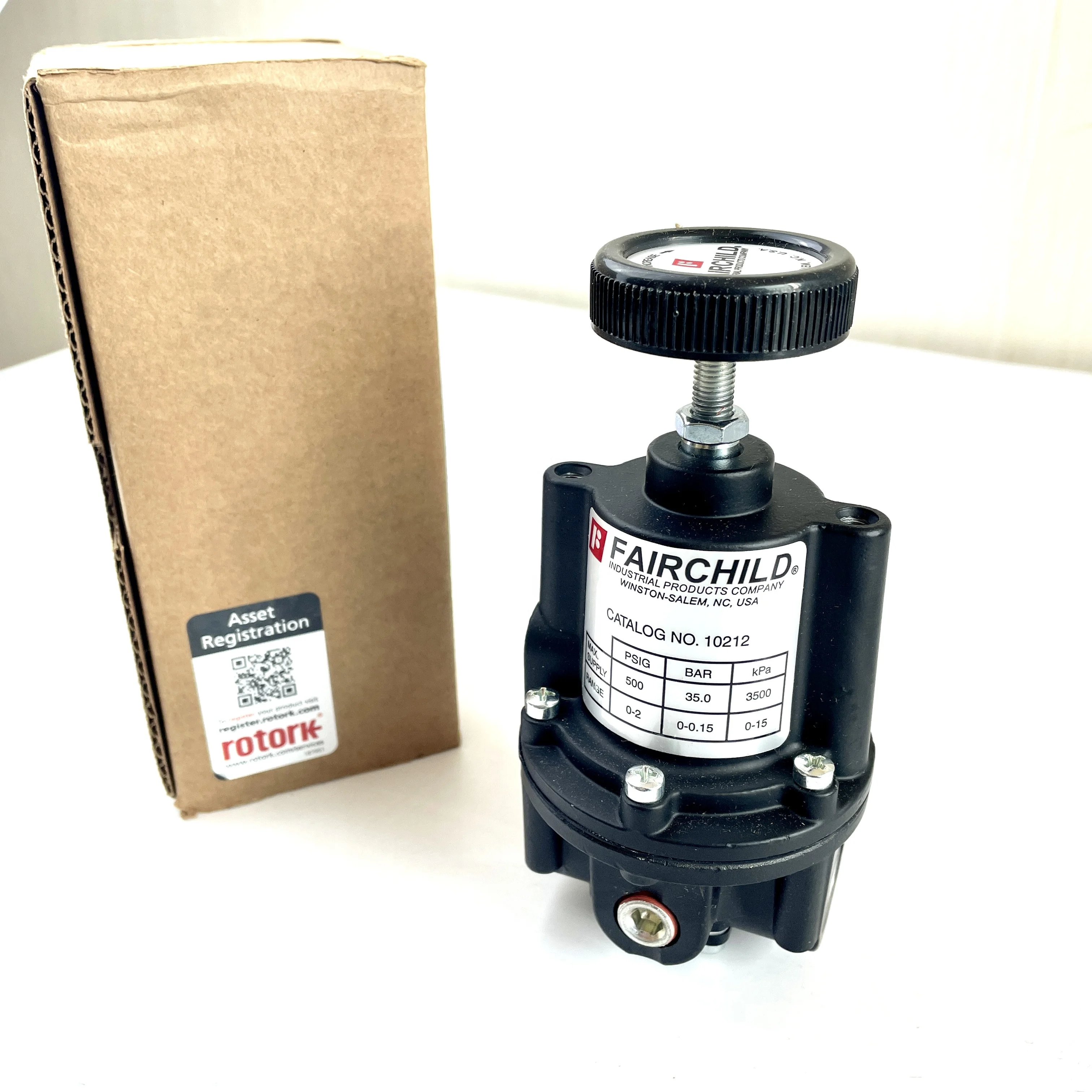 Nobelbright 脱界チルドレン Fairchild Diaphragm Pressure Reducing Valve 10212 - OEM