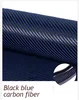 7.1-Fibre de carbone bleu noir