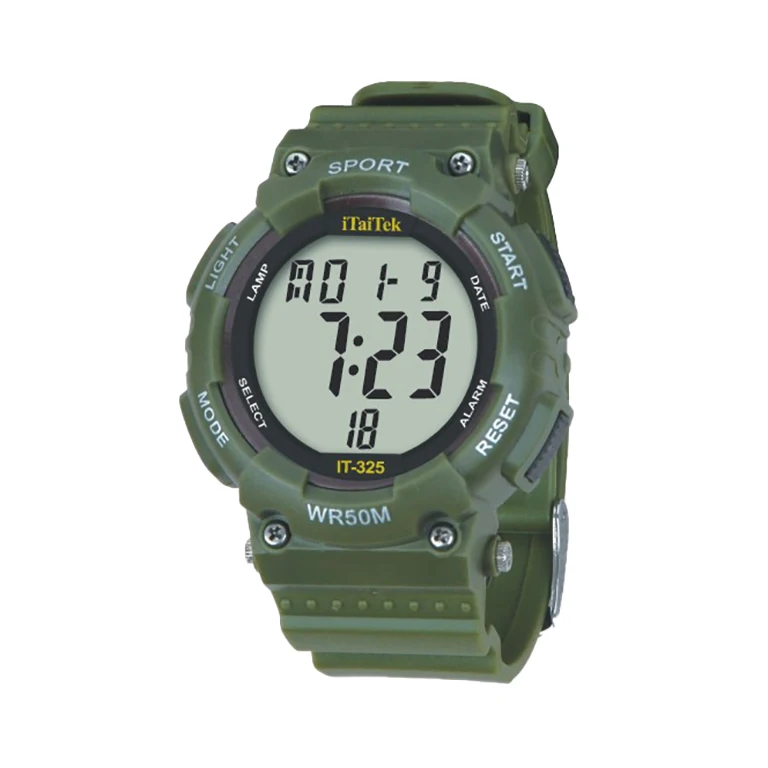 large dial digital watch