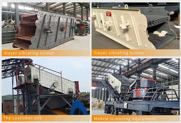 Double Layer Vibrating Screen Price - YK Series for Gravel
