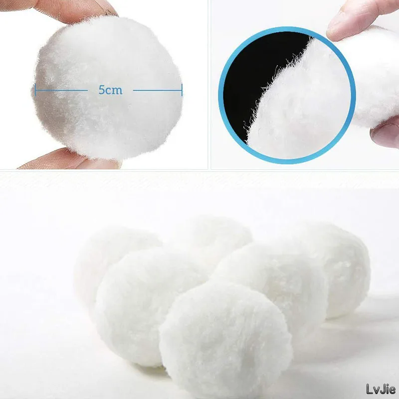 200/500 / 700g Light Fiber High Durable Pool Cleaning Balls Fine Filter Ball For Special Cleaning Equipment