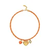 Collana d'amore arancione