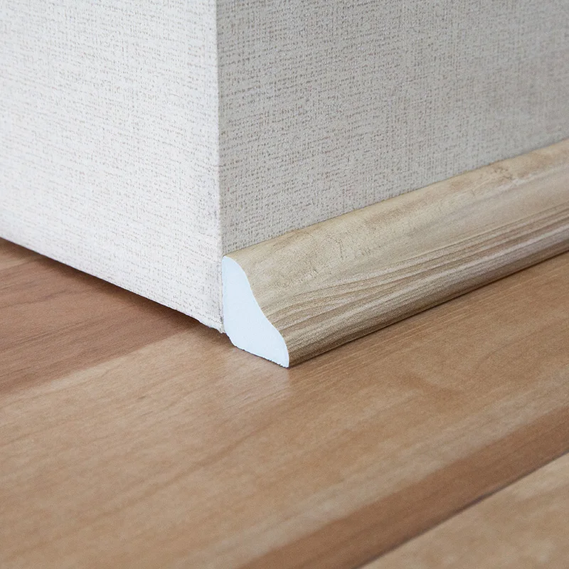 Oak Flooring Scotia Trim for Covering the Expansion Gap Between Floor and Skirting Board