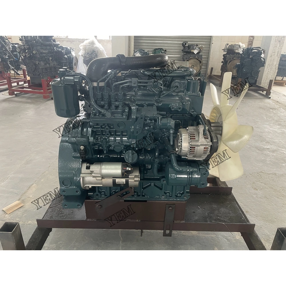 New Complete Engine Assembly 8EC0100 2000RPM 43KW for Kubota V2607-T 4