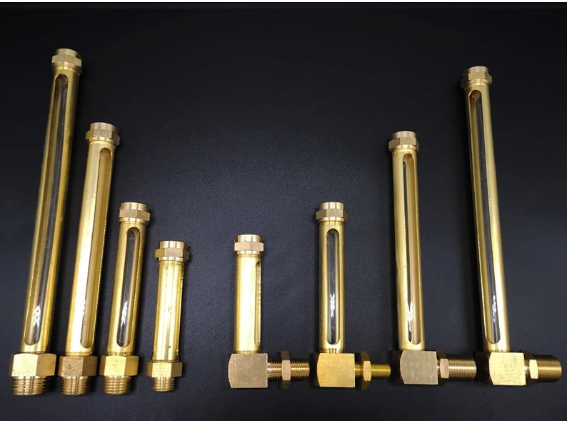 Glass Tube Sight Level Indicator Oil Level Indicator Sight Glass diesel Fuel tank Level Gauge
