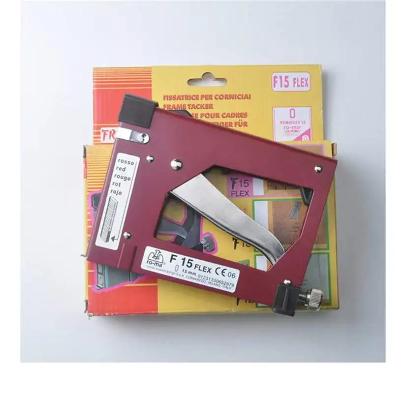TEBAK F15 Manual Staple Gun, Convenient and Fast Nail Gun, Hardware Consumables, Straight Nail Gun