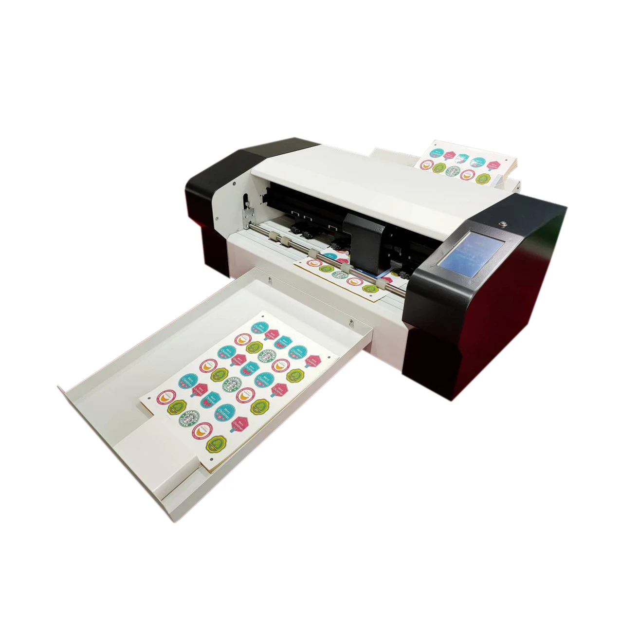 Small Size A4 Inkjet Printer Flatbed Flex Automatic New Sticker Plotter ...