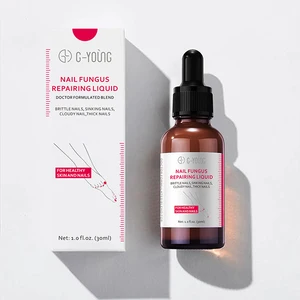 Sample+OEM/ODM Foot Fungus Nail Brush Kit 10ml/bottle Glass Onychomycosis Remove Nail Repair Essence Toenail Fungus Treatment