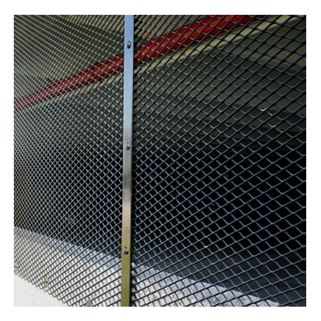 Pvc Coated Black Stainless Steel Sheet Expanded Metal Wire Mesh