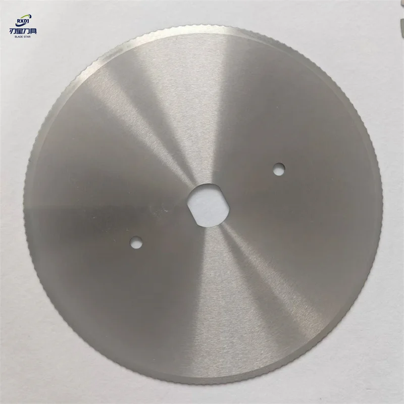 Round Cutter Blade Paper Slitting Cutter Round Carbide Roll Cutting Circular Knives for Disc Paper Blade