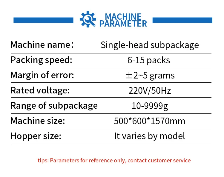 Single Head Semi-automatic Granule Packing Machine Supermarket Factory Packing Coffee Bean Powder Grain Filling Machine supplier
