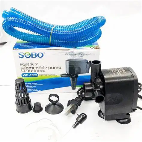 220v 50hz Eu Plug Sobo Wp-1880 20w Aquarium Power Head Aquarium Water ...