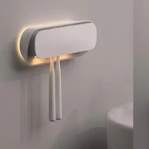 Adult Toothbrush Sanitizer with Carrier Upside Down Sterilizer for Ivsterilizer Toothbrushes Convenient UPS Downturn Design