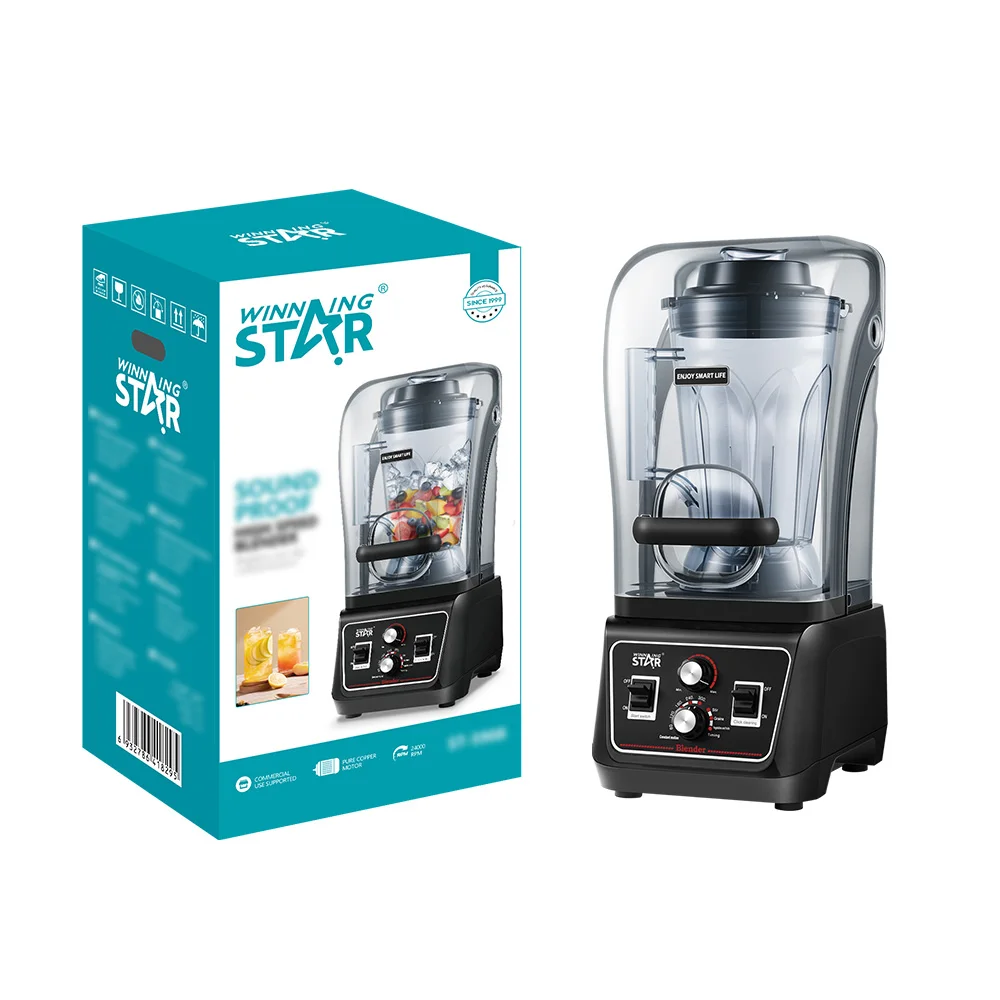 Winning Star Sound Proof High-Speed Commercial Blender (Model ST-5908)