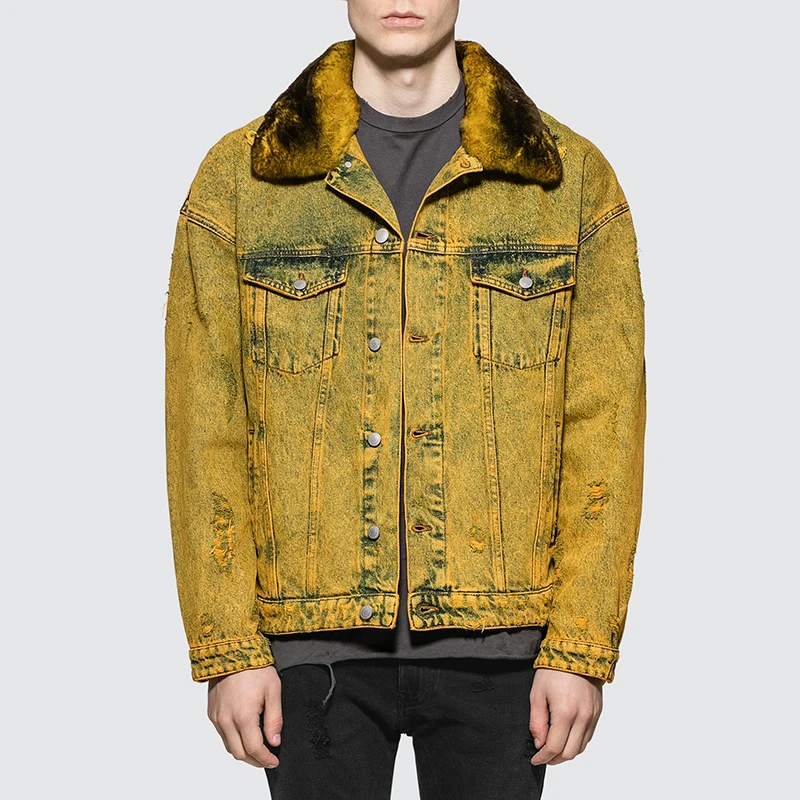 KingGee Mens Urban Denim Jacket Warm Sherpa Lining Winter Comfort Jack –  Collins Clothing Co