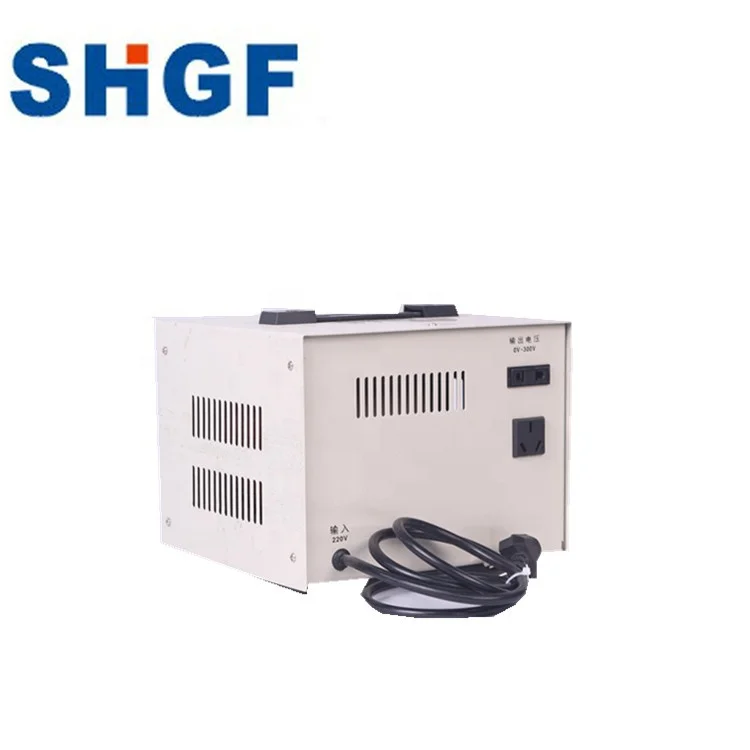 STG 2000Watt Single Phase AC Automatic Voltage Regulator Variac Transformer