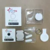 Llavero blanco, magnético