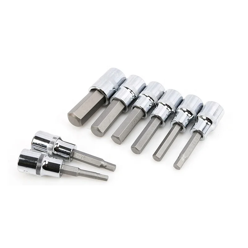 Инструмент TOOLJOY T10 T20 T30 T40 T45 T50 torx шестигранный гильзовый инструмент Cr-v 1/2
