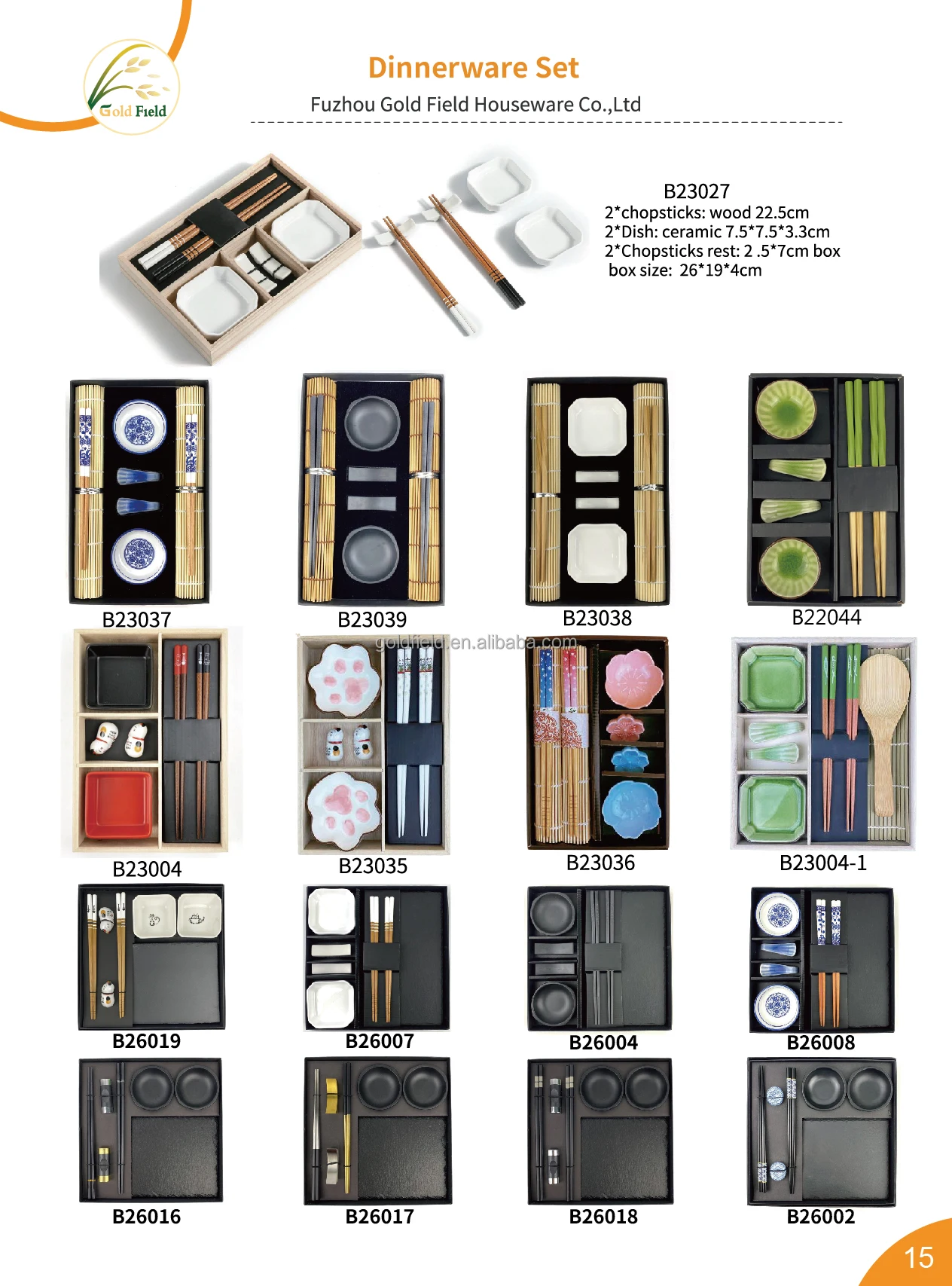 Innovative Tableware Set Gift Box Dish Chopsticks Chopstick Holder