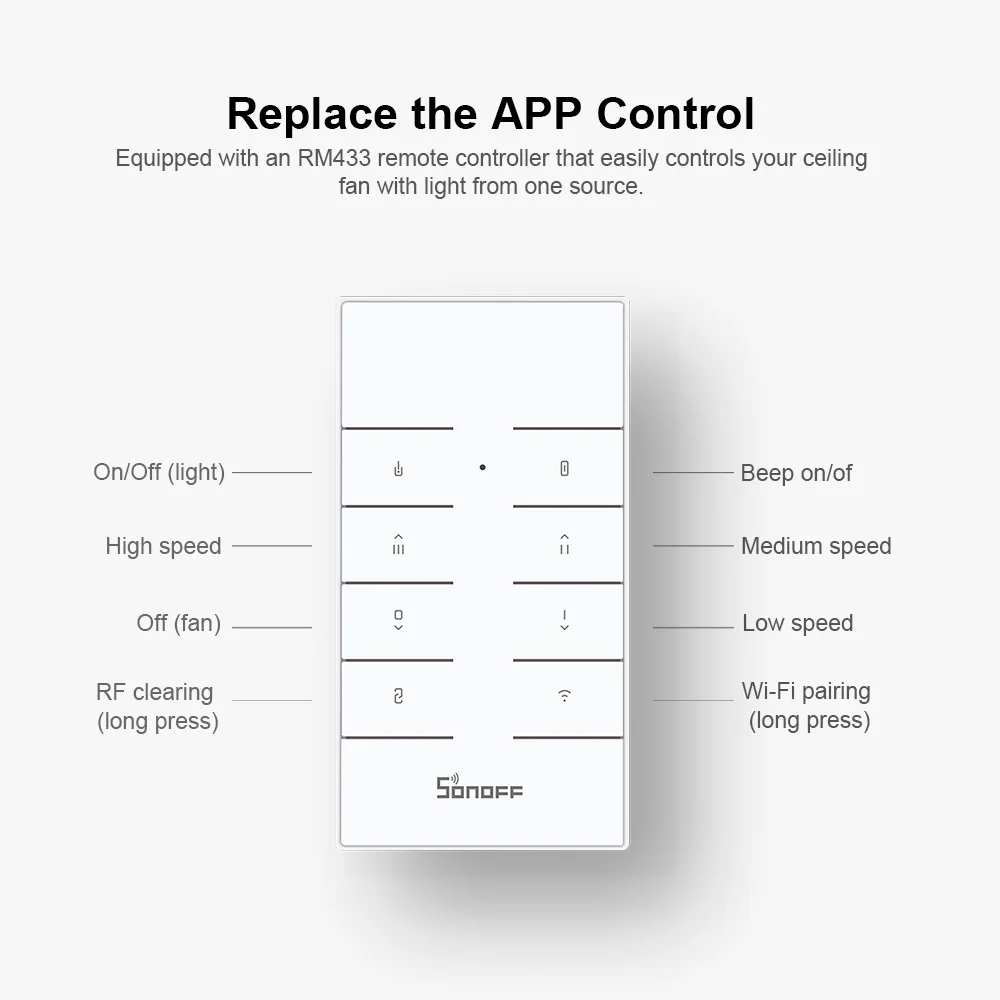 Buy Wholesale China Itead Sonoff Ifan04 Ewelink App Rf Remote