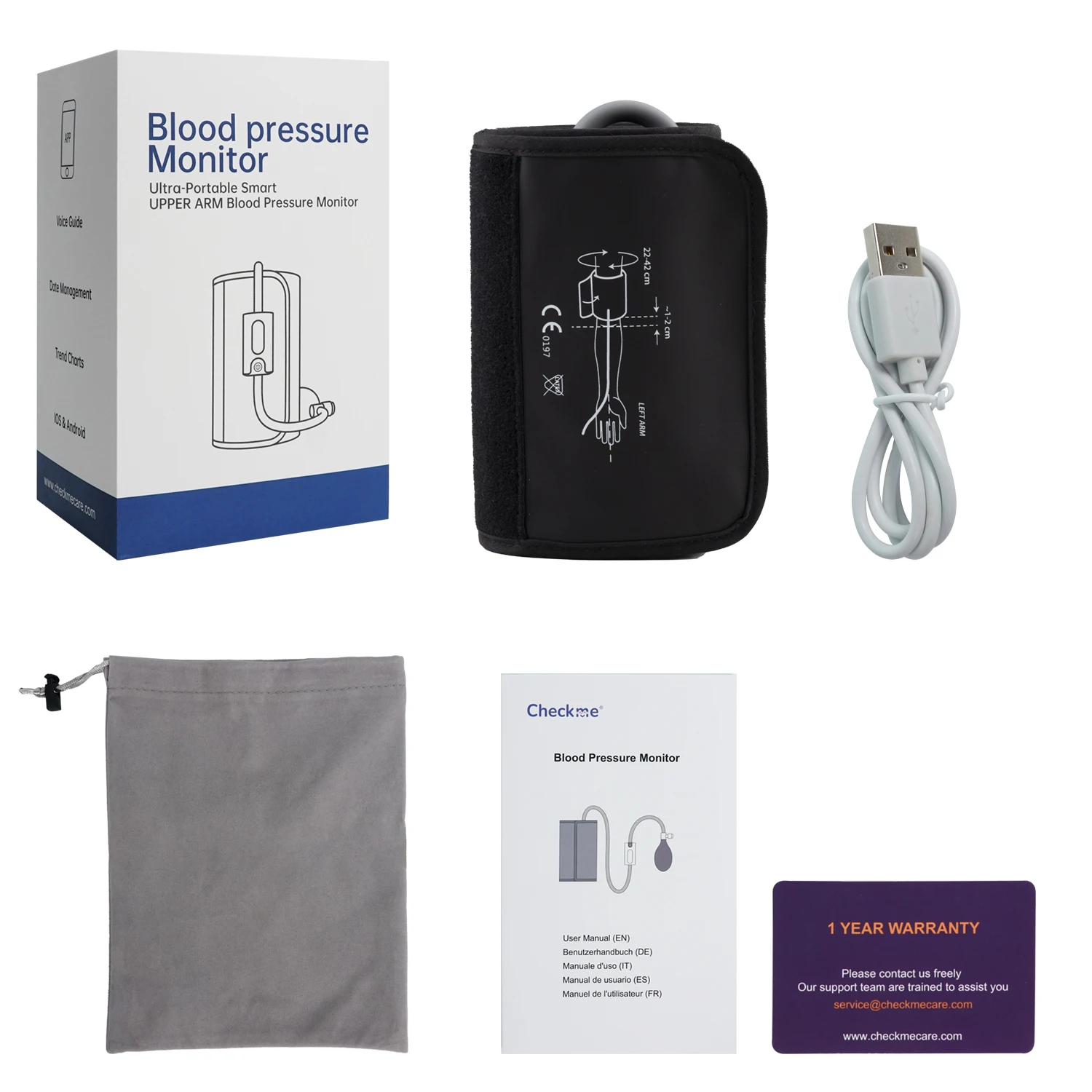Viatom AirBP 2 - ultra portable wireless blood pressure monitor