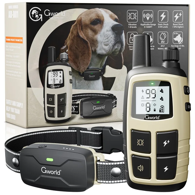 High Quality Waterproof Electric Pet Dog Training Bark Collars Dog