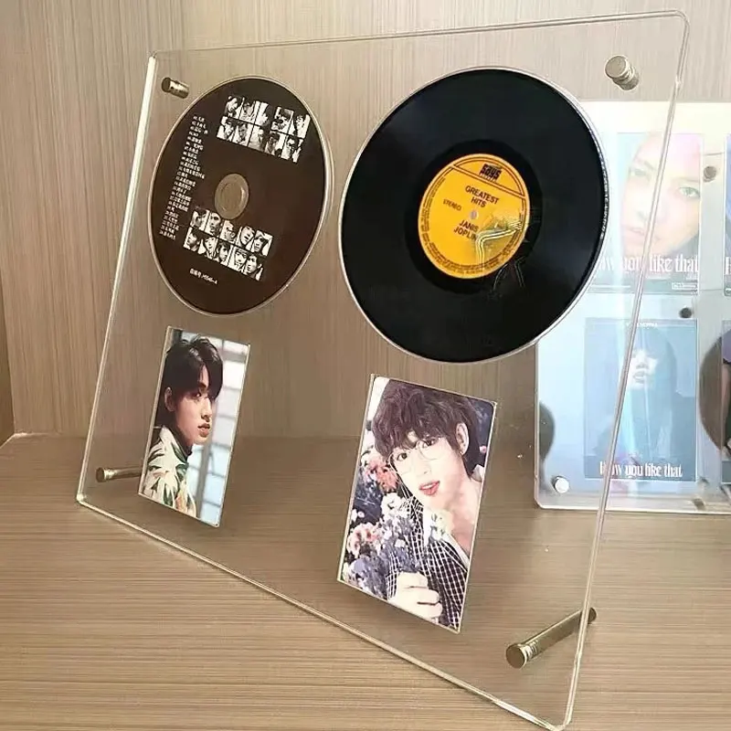 Guangdong Custom Kpop Acrylic Standee CD Photocard Holder Display Stand Frame Clear Photo Frames Stand