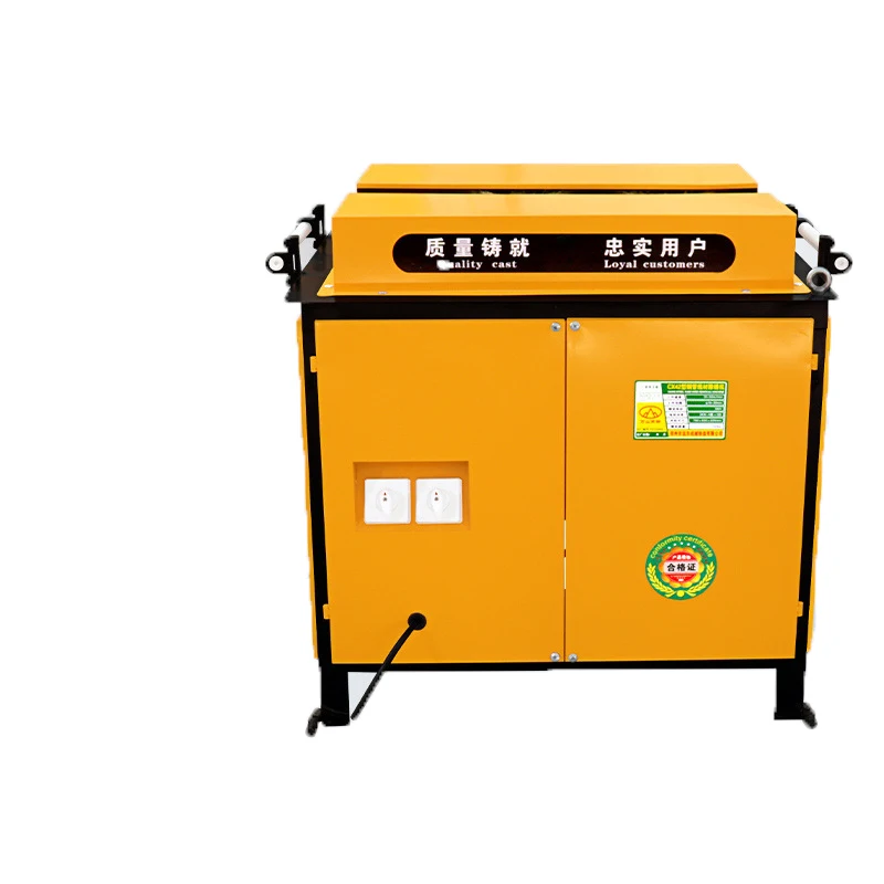 High Efficiency Rust Remover Machine Rust Removing Cleaner Steel Tube Rebar Rust Cleaning Machine