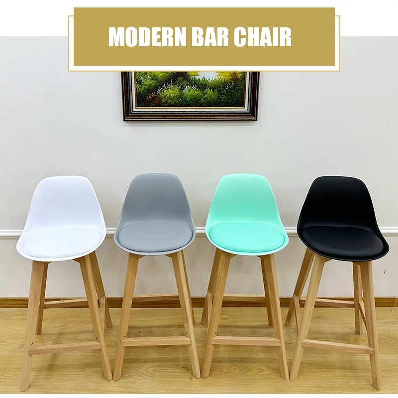 Дешевый минималистичный дизайн невысокий регулируемый барный стул мебель для террасы завтрака розовый Современный