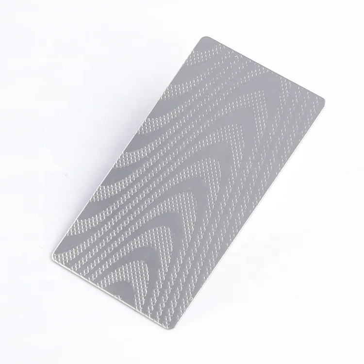 China Grand 304 Stainless Steel Sheet - Custom Embossing
